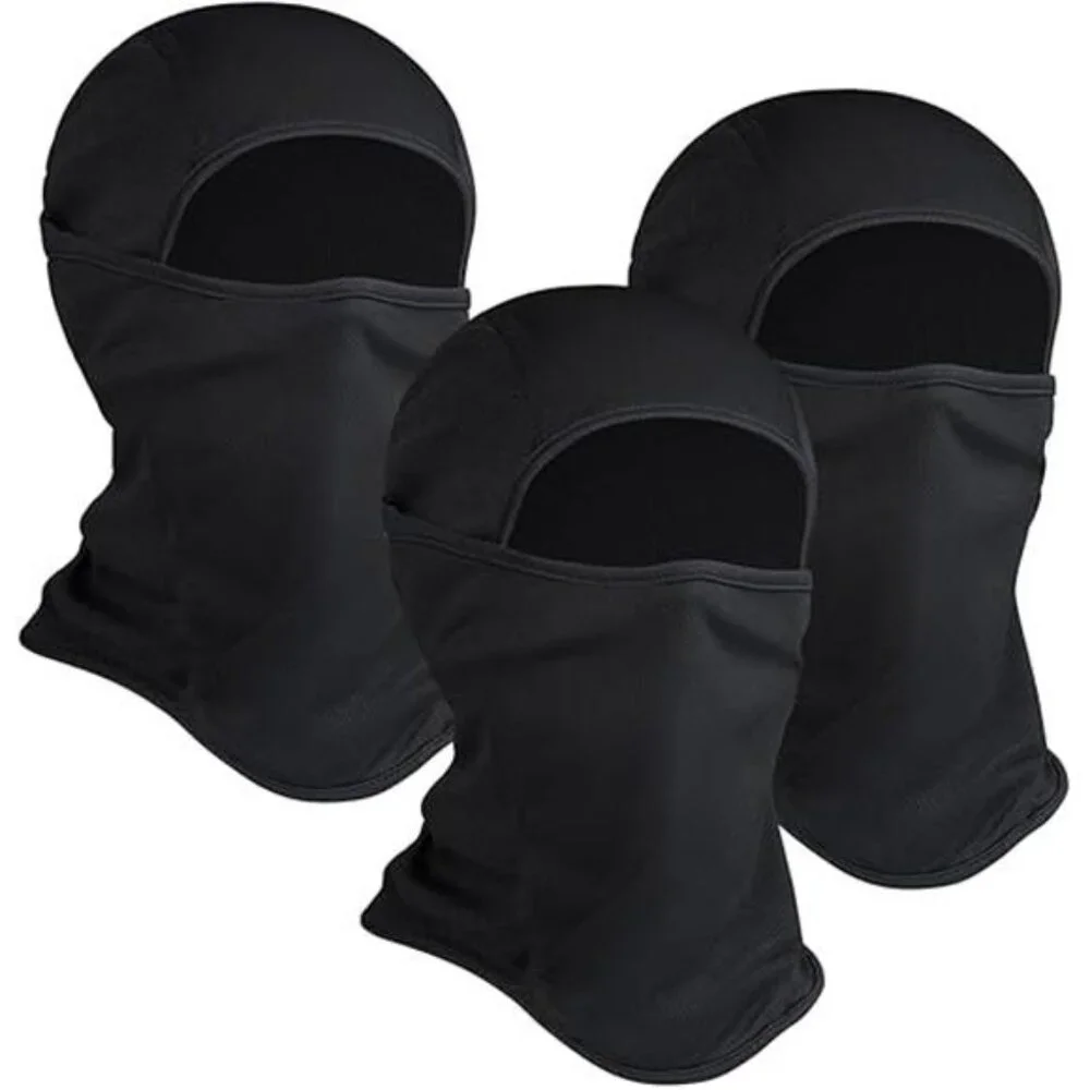 3 Pieces Balaclava Ski Mask -Winter Full Face Mask for Men Women Windproof